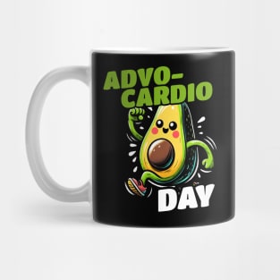 Avocardio Running Sport Workout Avocado Mug